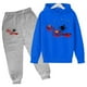 thumbnail image 4 of Sudadera con capucha y pantalón con estampado de hip-hop de Marvel Spiderman para Halloween para niño y niña, conjunto de sudadera con capucha para niño, ropa informal para niño, chándal, 4 of 5