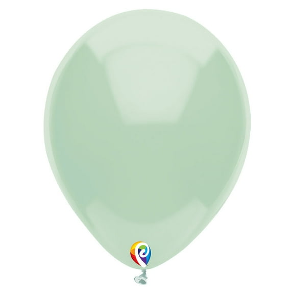 12 Inch Funsational Mint Green Party Latex Balloons - Pack of 15