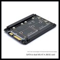 thumbnail image 4 of Tarjeta Adaptadora MSATA una SATA3 Tarjeta MSATA una SATA Unidad de Estado SóLido MINI SATA SSD una Adaptador de Tarjeta de ConversióN de Interfaz 6G, 4 of 5