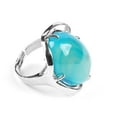 thumbnail image 1 of Bague Femme Reiki Chakra Bague Point de Guérison Lapis-Lazuli Unakite Bijoux, 1 of 6