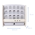 thumbnail image 5 of Juguetero Librero Organizador con Múltiples Espacios Fácil de Armar Color Blanco, 5 of 5