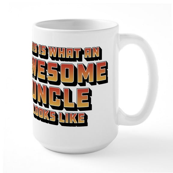 CafePress - This Is What An Awesome U - 15 oz Ceramic Large White Nolvety Mug