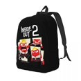thumbnail image 3 of Mochila de la película Anger Emotion Inside Out 2024 para jardín de infantes, escuela primaria, mochila para niños y niñas, mochila para niños, senderismo, 3 of 4