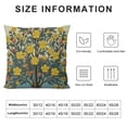 thumbnail image 5 of YINGXI Pillow Covers Pattern Pillow Cases Square Decorative Cushion Covers for Sofa Couch 24x24in, 5 of 5