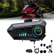Motorcycle Bluetooth Headset, Motorbike Universal Bluetooth Motorcycle Helmet Communication System