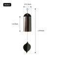 thumbnail image 5 of Deep Resonance Serenity Bell Wind Chimes, Premium Outdoor Wind Chime with Hand-Tuned Aluminum Tubes & Deep Tone, Large 28-Inch Weather-Resistant Patio and Garden Decor for Relaxation, Meditation Spac, 5 of 5