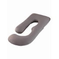 thumbnail image 1 of Almohada Xtellar Para Embarazo Y Lactancia Jumbo + Regalo Microgel Color Gris, 1 of 4