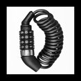 thumbnail image 2 of Cerradura para Casco de Bicicleta FáCil de Usar Asequible Candado para Mochila de Bicicleta de MontañA Candado de Cable de Acero PortáTil Accesorios para Ciclismo, 2 of 5