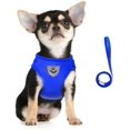 thumbnail image 1 of LAICAIW Dog Harness and Leash Set, No Pull Reflective Adjustable Pet Soft Mesh Chest Vest Harnesses Easy Control for Small Medium Dogs and Cats Outdoor Walking, 1 of 7
