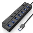 thumbnail image 1 of Usb 3.0 Hub Splitter 7 Puertos Con Indicadores Led, 1 of 6