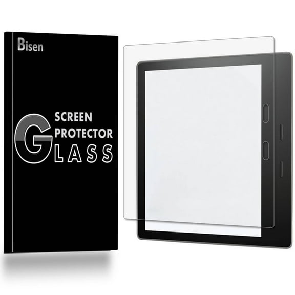 [2-Pack] BISEN Fit For Amazon Kindle Oasis (1st Gen, 2016)  Screen Protector Tempered Glas, Ultra Thin (0.3mm), Anti-Scratch, Anti-Shock, Shatterproof