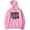 Pink, variant on Dobre Brothers Hoodie Merch Pockets Drawstring Unisex Hooded Sweatshirt Fashion Clothing