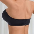 thumbnail image 6 of Aezemi Push up Strapless Bras Women No Underwire Soft Supportive Spring Summer Bandeau Bra Non Slipping Wireless Padded Fashion Tube Tops XS, 6 of 7