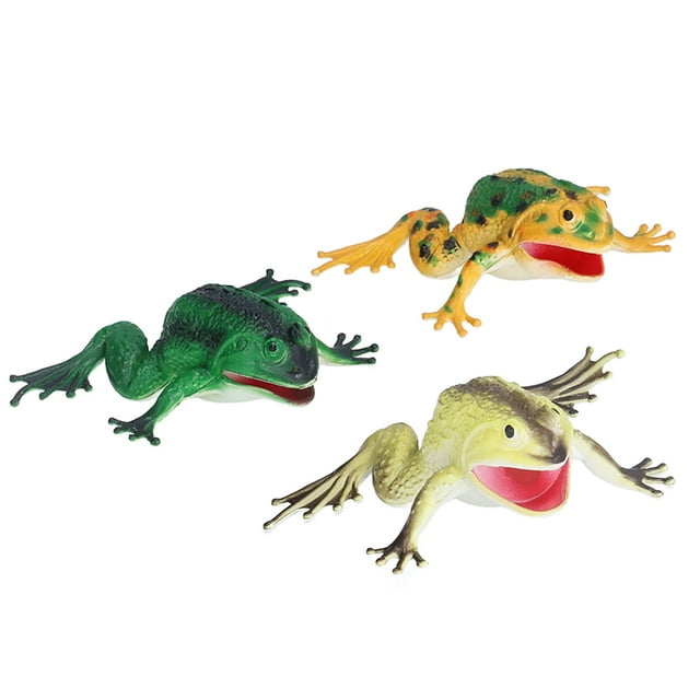Juguetes de sapo, modelo de rana de simulación, sapo sonoro, ventilación complicada, juguetes educativos para niños