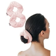 Kitsch Towel Scrunchies, Blush, 2 Pack