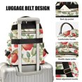 thumbnail image 3 of FORMRS Mini Backpack Purse for Women Quilted Travel Daypack Casual Shoulder Bag, Beige Apple Pattern, 3 of 7