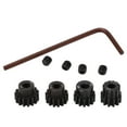thumbnail image 1 of 25DP M1 5mm RC Car Motor Gear 12T 13T 14T 15T Pinion Gear Set for 1/8 RC Remote Control Car, 1 of 5