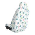 thumbnail image 2 of Wukai Sea Turtle Full Set Car Seat Covers with Soft Padding Universal Auto Front Seats Protector and Cushion Mat, 2 of 5