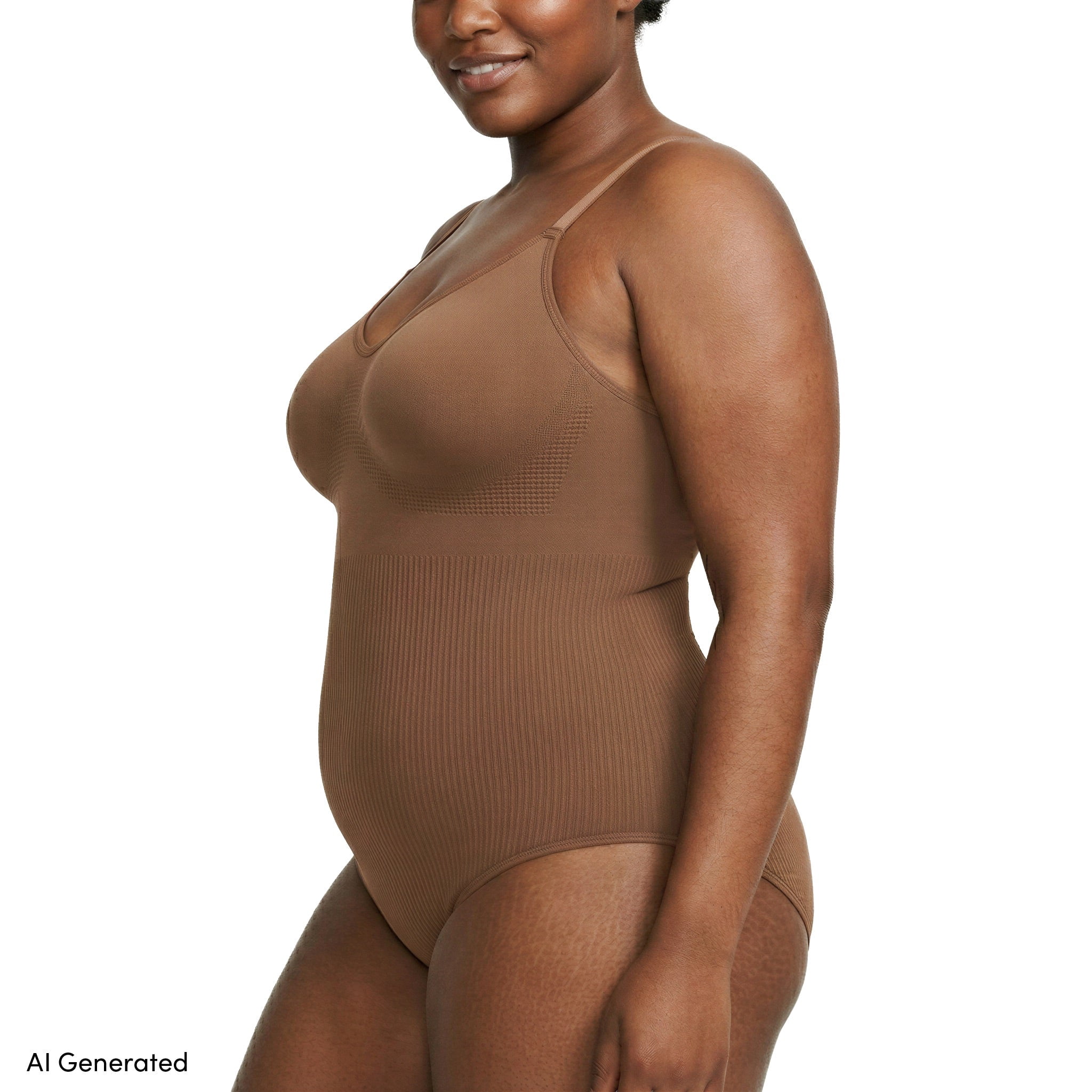 Real Underwear Comfort by Real Women's Seamless Shaping Bodysuit, Sizes S-2X