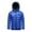Blue, variant on Lolmot Children Heated Jacket with Hood, Boys Girls Winter Coats Windproof Heated Coat, USB Charging Electric Body Warmer 3 Heating Zone Jacket
