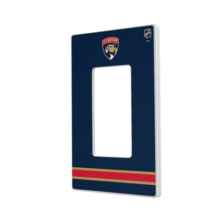 Florida Panthers Single Rocker Lightswitch Plate Florida Panthers Single Rocker Lightswitch Plate