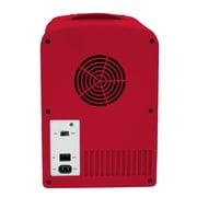 Budweiser Portable 6-Can Mini Personal Refrigerator Cooler, MIS135BUD, Red