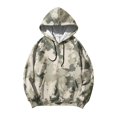 thumbnail image 5 of Camo Light Weight Hoodies Men Oversized Graphic Workout Sweatshirt Men Long Sleeve Pullover with Pockets Army Green 3XL, 5 of 7
