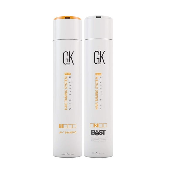 Global Keratin GK Hair le Meilleur Shampooing Clarifiant Professionnel à la Kératine (300ml/10.1 Fl Oz) PH+ Pré-Traitement 300ml