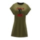 thumbnail image 4 of Vestido corto de verano para mujer, ropa femenina sencilla y transpirable, vestido de corte A L, 4 of 7