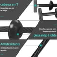 thumbnail image 3 of Cinchos Plástico, Hebillas Universal de Nylon para Bridas Autobloqueante, Cintillos Cables Fuerte Ataduras Resistente Reutilizable para Coche Hogar Oficina Reparación Diarias Fijación, 3 of 4