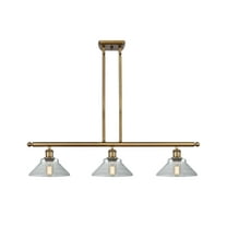 Innovations Lighting 516-3I Orwell Orwell 3 Light 36" Wide Linear Chandelier - Brass