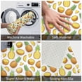 thumbnail image 4 of Bathroom Rugs Non Slip Washable - Cute Pineapple Fruit Kitchen Mats for Floor, Area Rugs for Entryway Rugs Indoor, Laundry Bathroom Room Door Rug with Rubber Backing 20x31.5in, 4 of 8