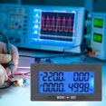 thumbnail image 2 of LAFGUR 0-500V Intelligent Digital LCD Blue Backlight AC Voltage Current Tester Meter, 2 of 8