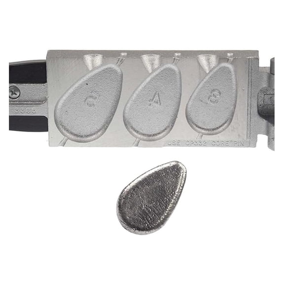 Do It Mold No Roll Sinker Production 3oz, 4oz, 5oz (3 Cavities) Do it Mold 3385 NR-3-345