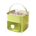 thumbnail image 1 of MKHSQHDG Today's Deals Portable Ice Maker for Freezer with Ice Compact Countertop Design & Storage Drawer | for Home Household & Outdoor Use, 1 of 9