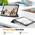thumbnail image 3 of Fintie SlimShell Case for iPad Pro 13-inch (M4) 2024, Flexible Soft TPU Back Cover with Pencil Holder, Composition Book, 3 of 8