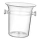 thumbnail image 3 of Cubo de hielo perfecl con asa contenedor de refrigeración para botellas de bebidas acrílico transparente, 3 of 8