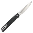 thumbnail image 2 of CRKT LCK + Everyday Carry Assisted Folding Knife with Liner Lock: Stainless Steel Plain Edge Blade, Glass-Reinforced Nylon Handle, Pocket Clip, 3810, 2 of 8