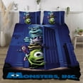 thumbnail image 3 of Yerwa Monsters Bedding Sets – Soft Pillowcase, Bed Sheet, and Four Seasons Three Piece Bed Cover Comforter Set | Perfect for Home and Kitchen Décor 203*228CM, 3 of 6