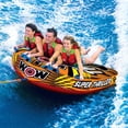 thumbnail image 3 of WOW Watersports Super Thriller Inflatable 3-Person Towable Boating Deck Tube, 3 of 3