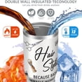 thumbnail image 4 of 1pc Hairstylist 30oz Tumbler with Straw & Handle - Insulated Stainless Steel Cup | Holiday Gift for Man Women (Christmas, Valentine's, Birthday), 4 of 7