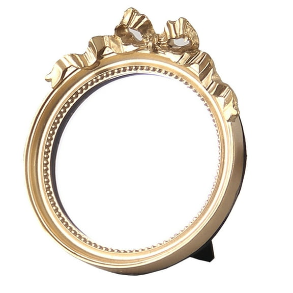 Raindrops  Women Make up Tool Compact Mirror Vanity European Style