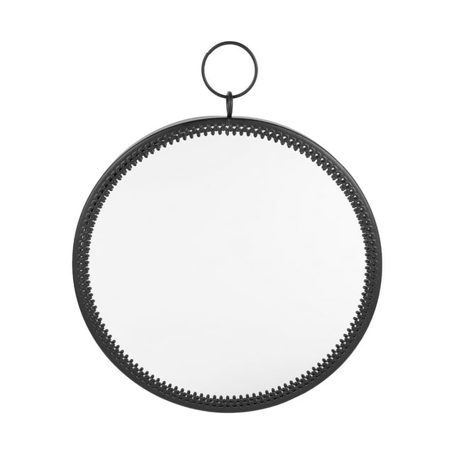 Miroir de Maquillage Miroir de Meuble-Lavabo Miroir Rond Multifonction Suspendu pour Chambre