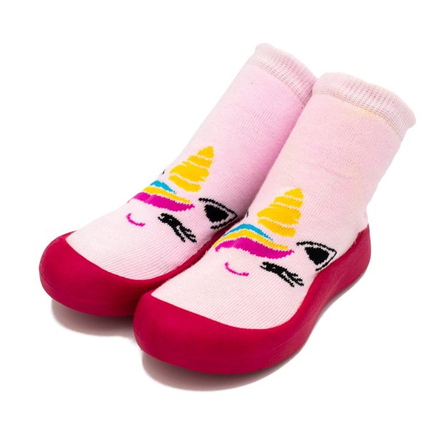 Unicornio - Pantufla Infantil Antiderrapante - Niña - Mini 031 multicolor 16 Mini Pugs ZZ-MINI 031