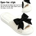 thumbnail image 5 of CHICVOMEY House Slippers for women Plush Memory Foam Indoor Shoes with Bow Cute Fuzzy House shoes, 5 of 8
