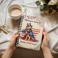 thumbnail image 3 of Democratic Golden Retriever Making Woof Count Election 2024 Spiral Bound Journal Goldens Dog Lover Gifts Idea 5x7in Spiral Notebook - 01001, 3 of 5