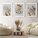 thumbnail image 2 of Flores de impresión Pintura desmontable artística de moda para colgar decoración para la sala de estar de la sala de estar Oficina 3 piezas Vogacara HA010677-00, 2 of 6