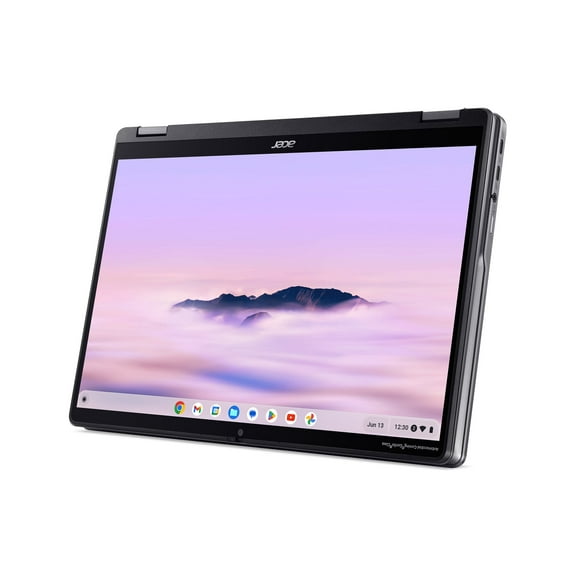 Acer Chromebook Plus Spin 514 CP514-4HN - Flip design - Intel Core i5 - i5-1334U / up to 4.6 GHz - Chrome OS - Intel Iris Xe Graphics - 8 GB RAM - 512 GB SSD NVMe - 14" IPS touchscreen 1920 x 1200 - Wi-Fi 6E - steel gray - kbd: US