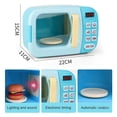 thumbnail image 2 of Horno de juguete electrónico Sunnimix microondas Azul 13 piezas, 2 of 8