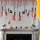 thumbnail image 4 of Pancartas de color sangre de Halloween KEWITY con Cuchillos de sangre y accesorios de decoración, 4 of 5